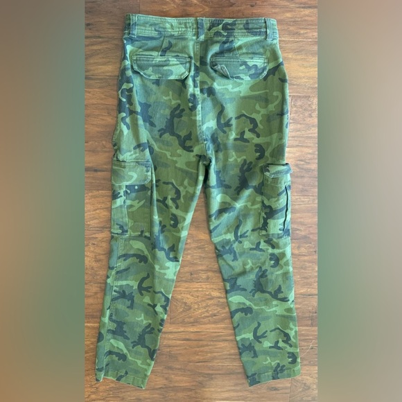 NORTH FACE PANTS HERITAGE CARGO CAMOUFLAGE ANKLE COUNTRY OUTDOOR  GORP SIZE 4 - Picture 3 of 11